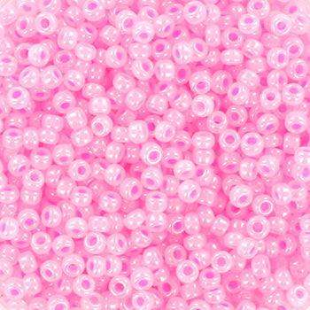 Miyuki Seed Beads Glasperler. Pink, Ceylon Soft Baby. - Creody