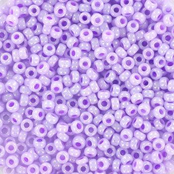 Miyuki Seed Beads Glasperler. Purple, Ceylon Lavender. - Creody